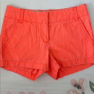 JCrew Orange Shorts